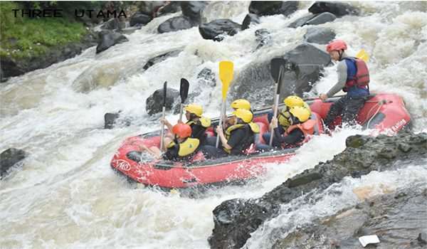 Wisata Rafting di Cisadane Bogor