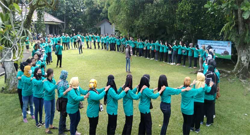 Outbound Mega mendung Puncak